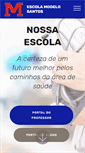 Mobile Screenshot of escolamodelosantos.com